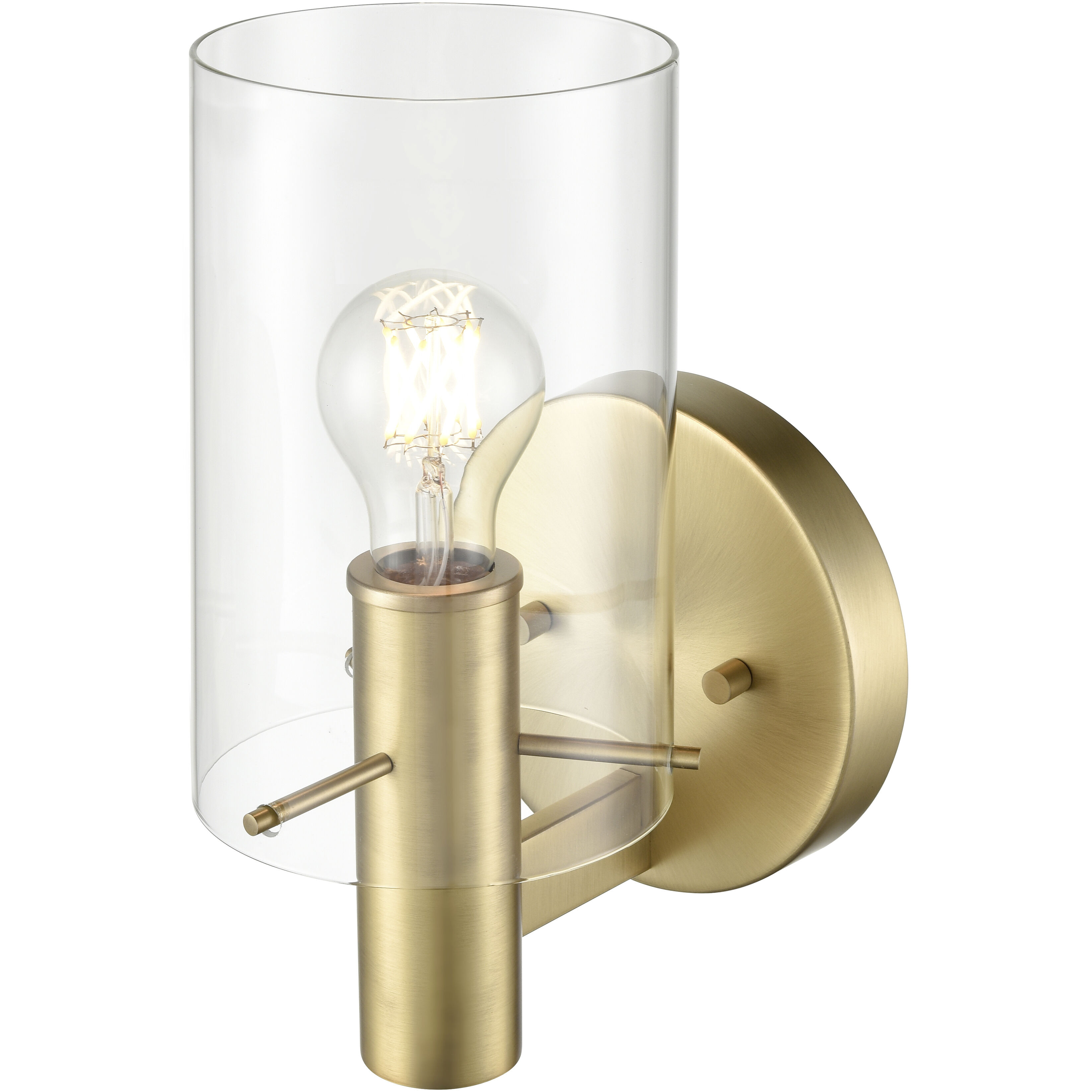 Apolla Wall Sconce Wall Light in Vintage Brass